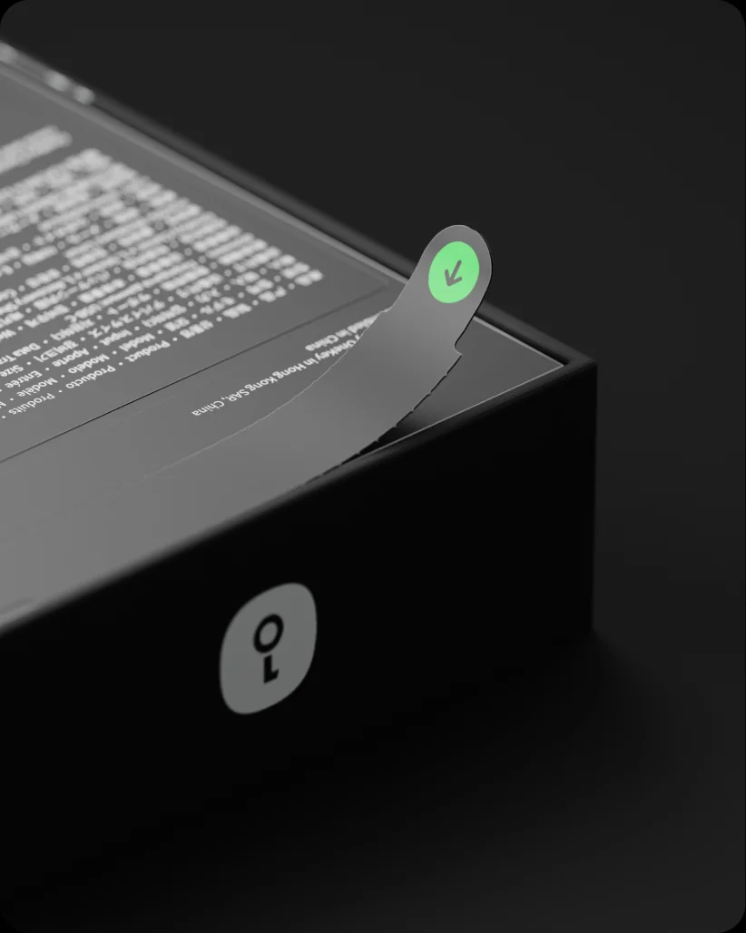 Sealed OneKey Pro 2 box with a tamper-evident seal