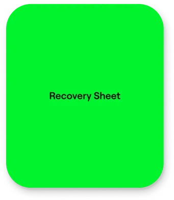 Recovery Sheet