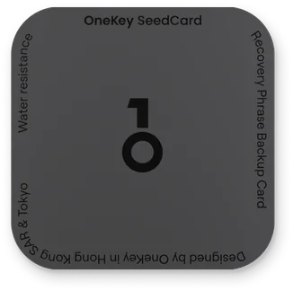 OneKey SeedCard