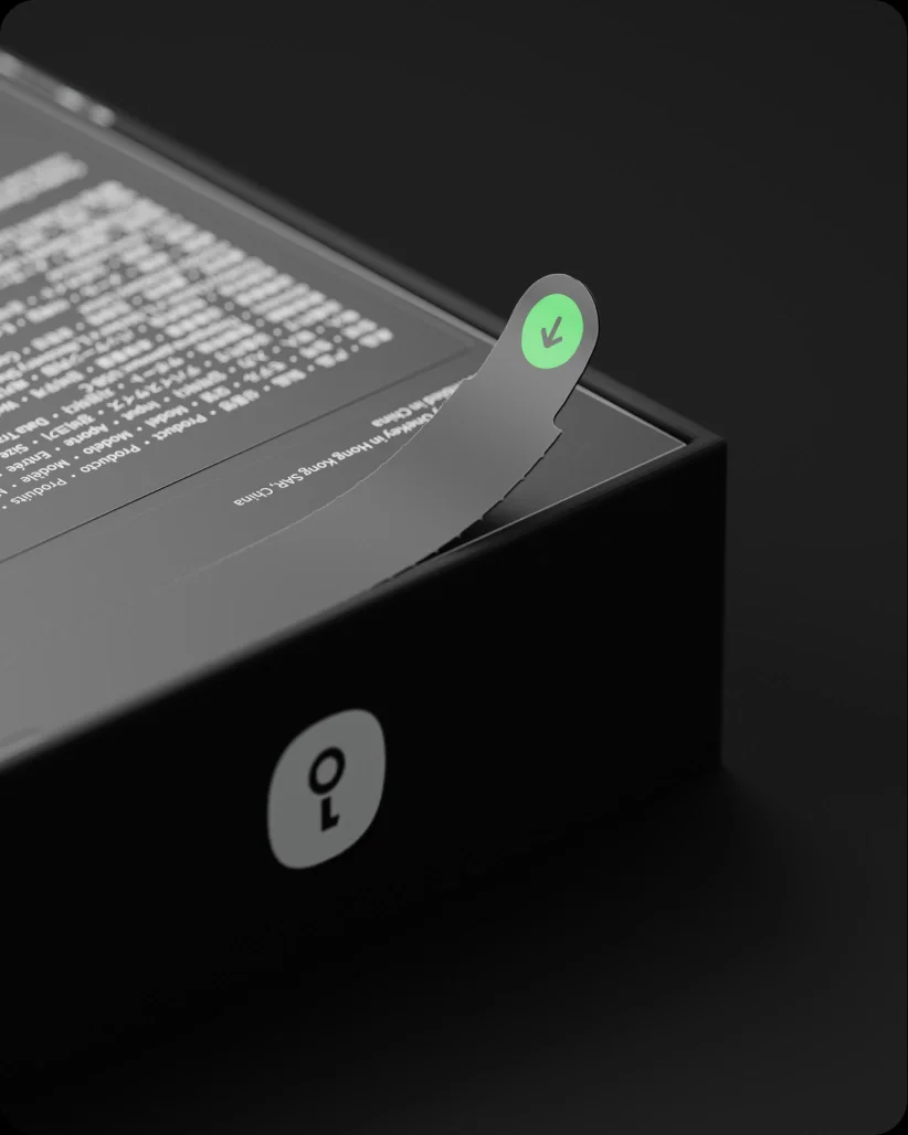Sealed OneKey Pro 2 box with a tamper-evident seal