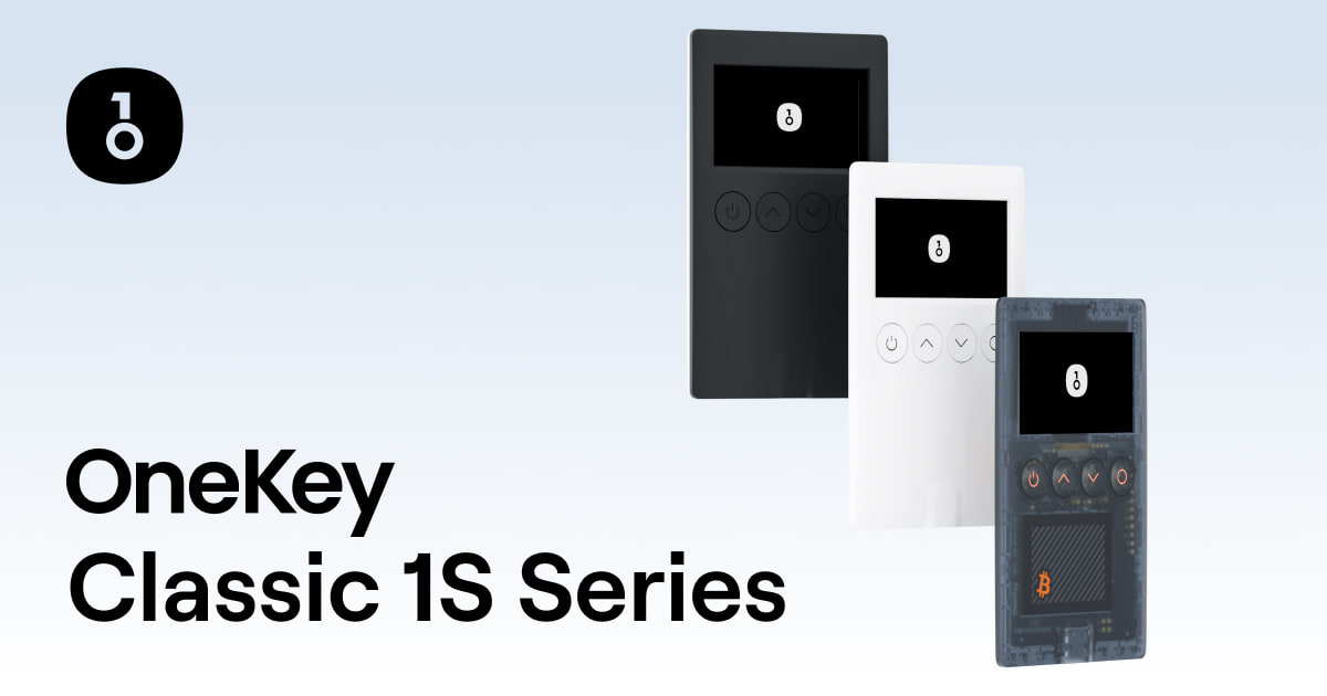 OneKey Classic 1S | オープンソースコールドウォレット