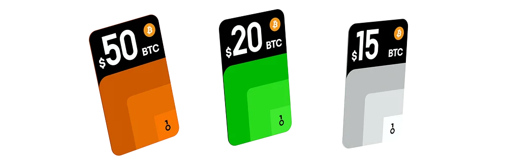 OneKey BTC 獎勵卡
