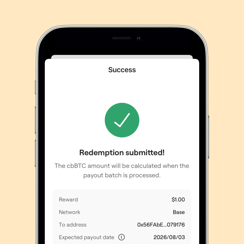 Confirm and submit