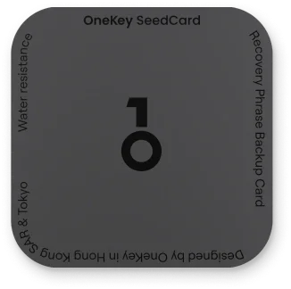 OneKey SeedCard