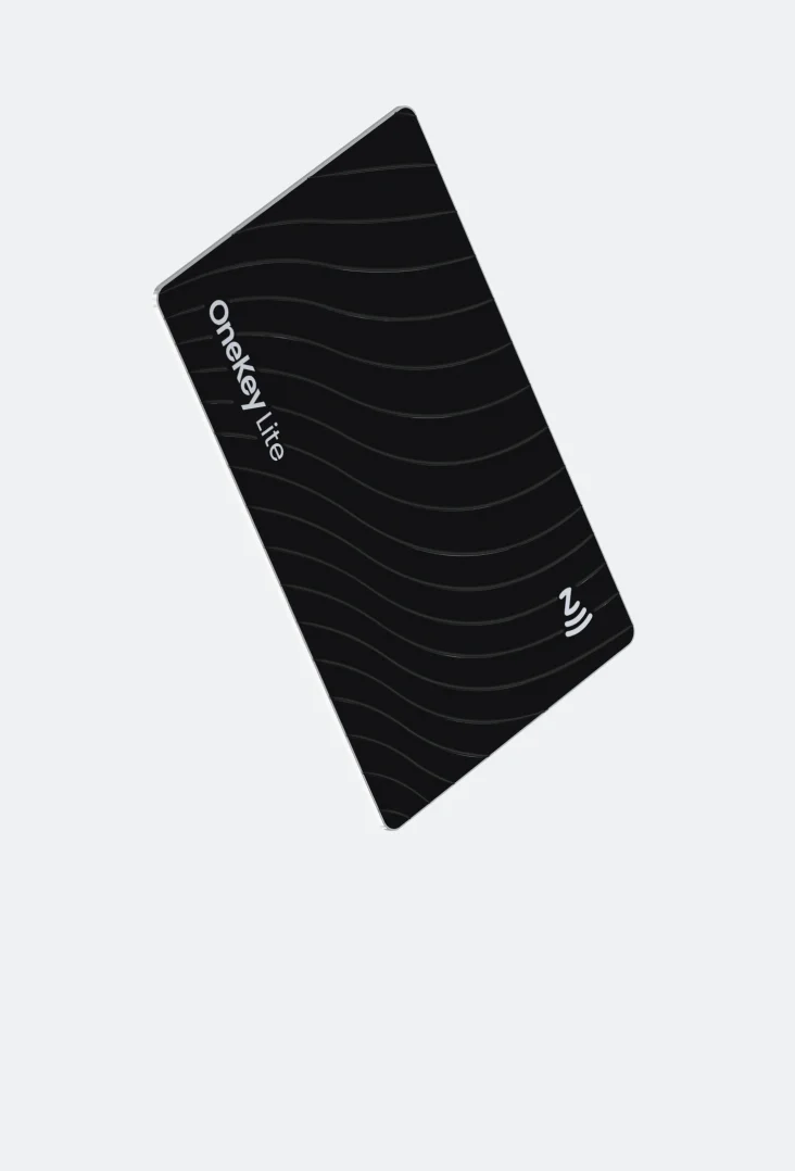 Restore
your wallet
without typing
one word.
