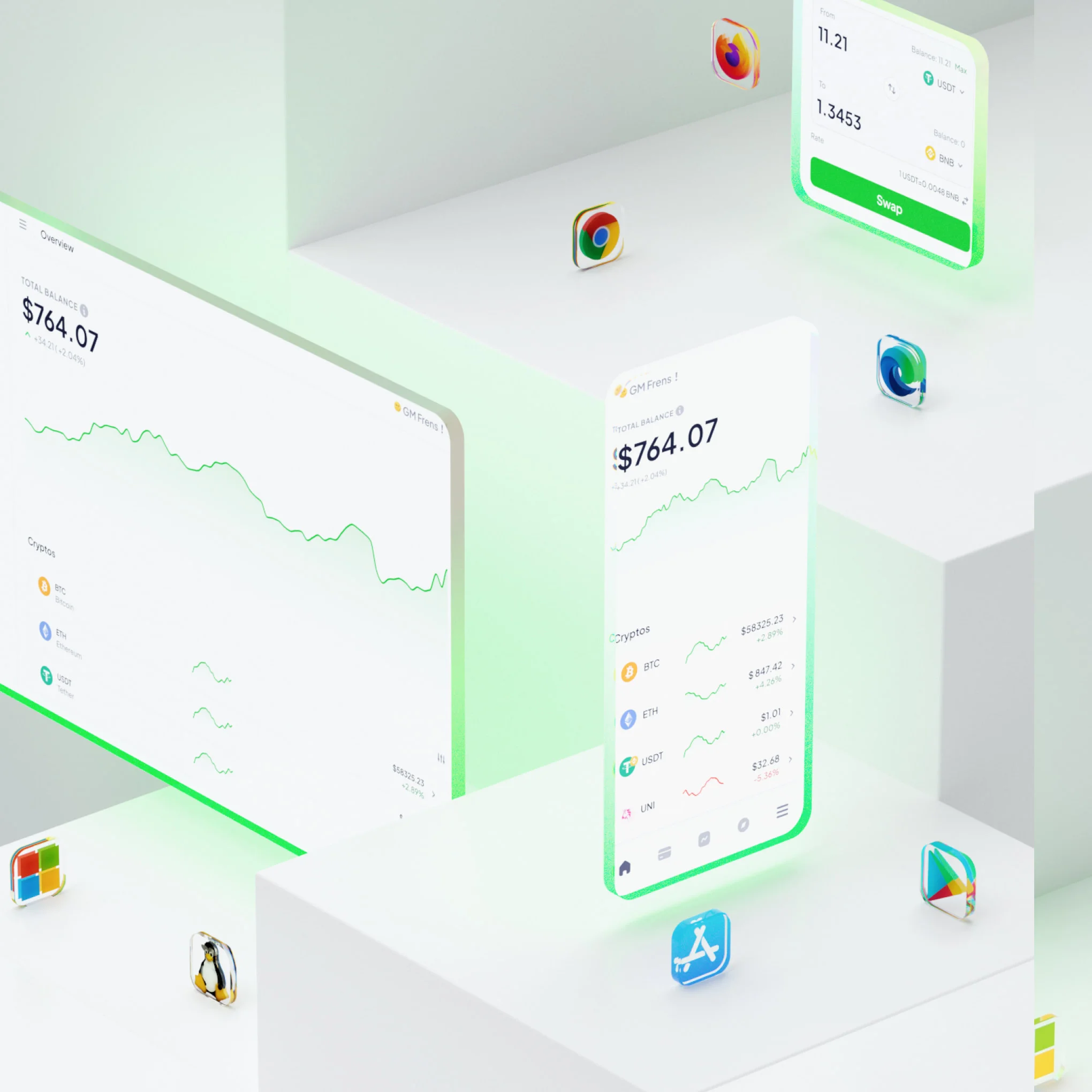 All platforms covered.