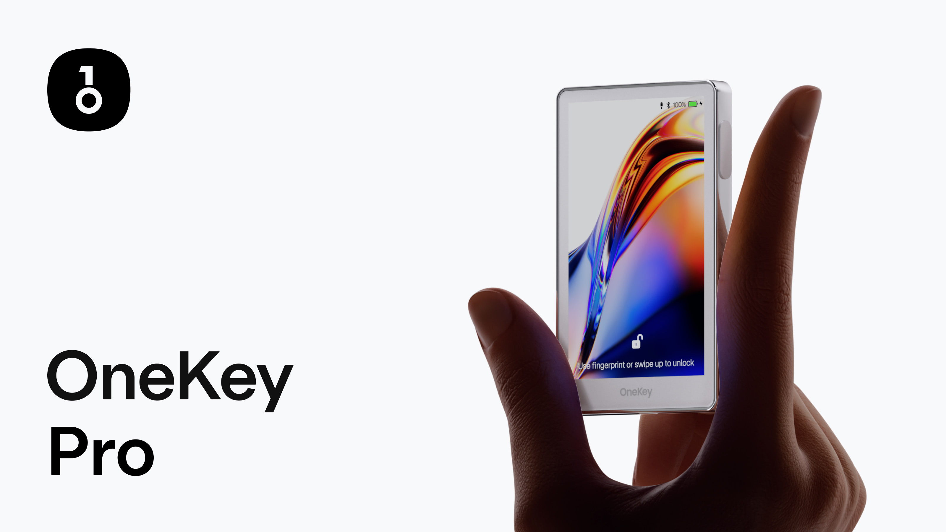 OneKey Pro | Air-Gap Fingerprint Cold Wallet